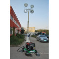Diesel power mobile lighting tower with LED lamp (FZM-1000B)